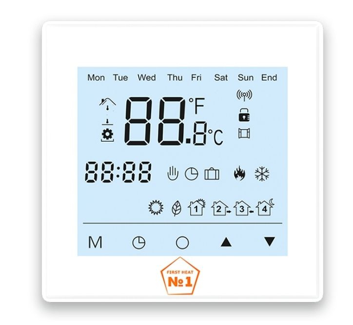 Терморегулятор Тёплый пол №1 ТС 600 белый #1