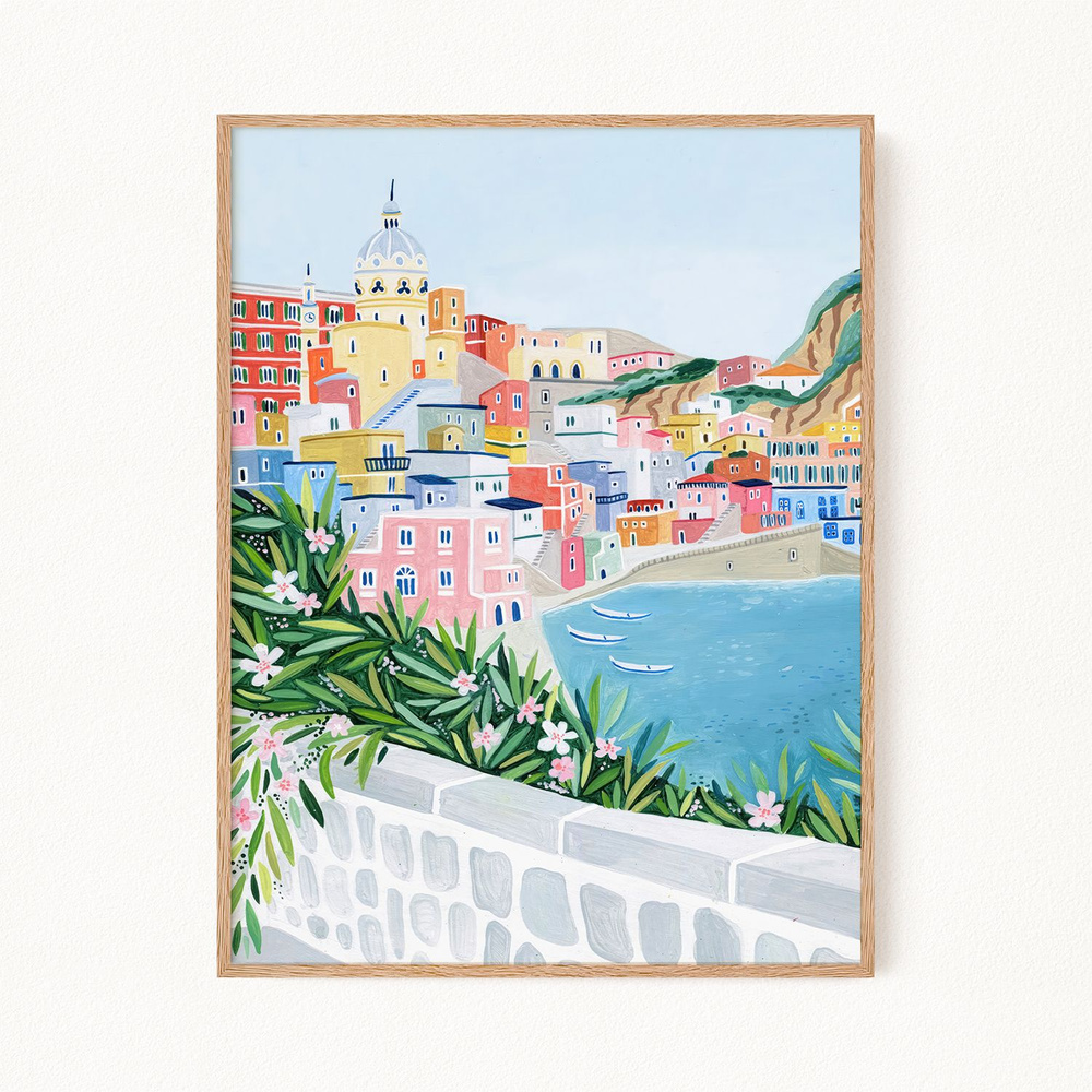 Постер "Procida, Italy / Прочида, Италия", 40х50 см #1