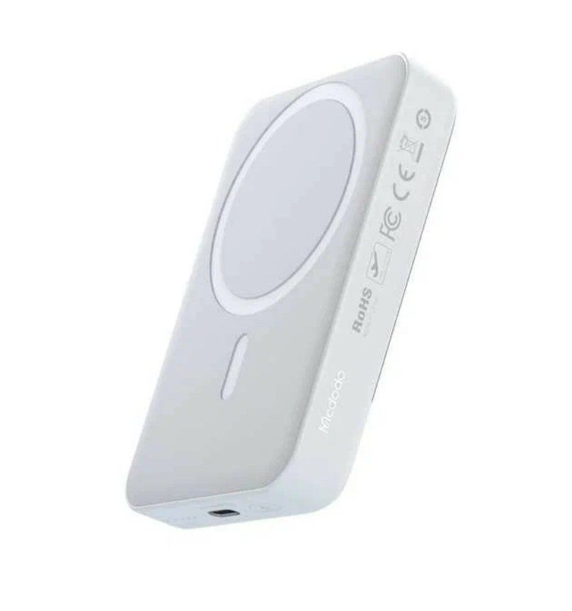 Внешний аккумулятор MCDODO 10000 mAh 20W Good Touch Magnetic Wireless White (916252)  #1
