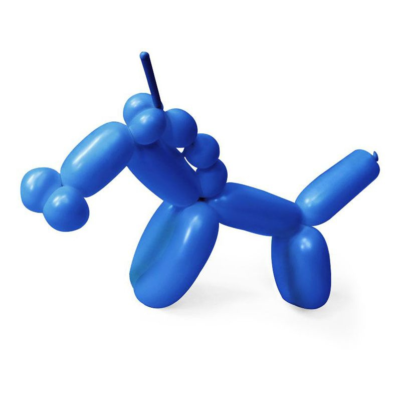 ШДМ 260" Decobal Синий, Пастель (Яркий Синий) / Navy blue, латексный шар, 50 шт  #1