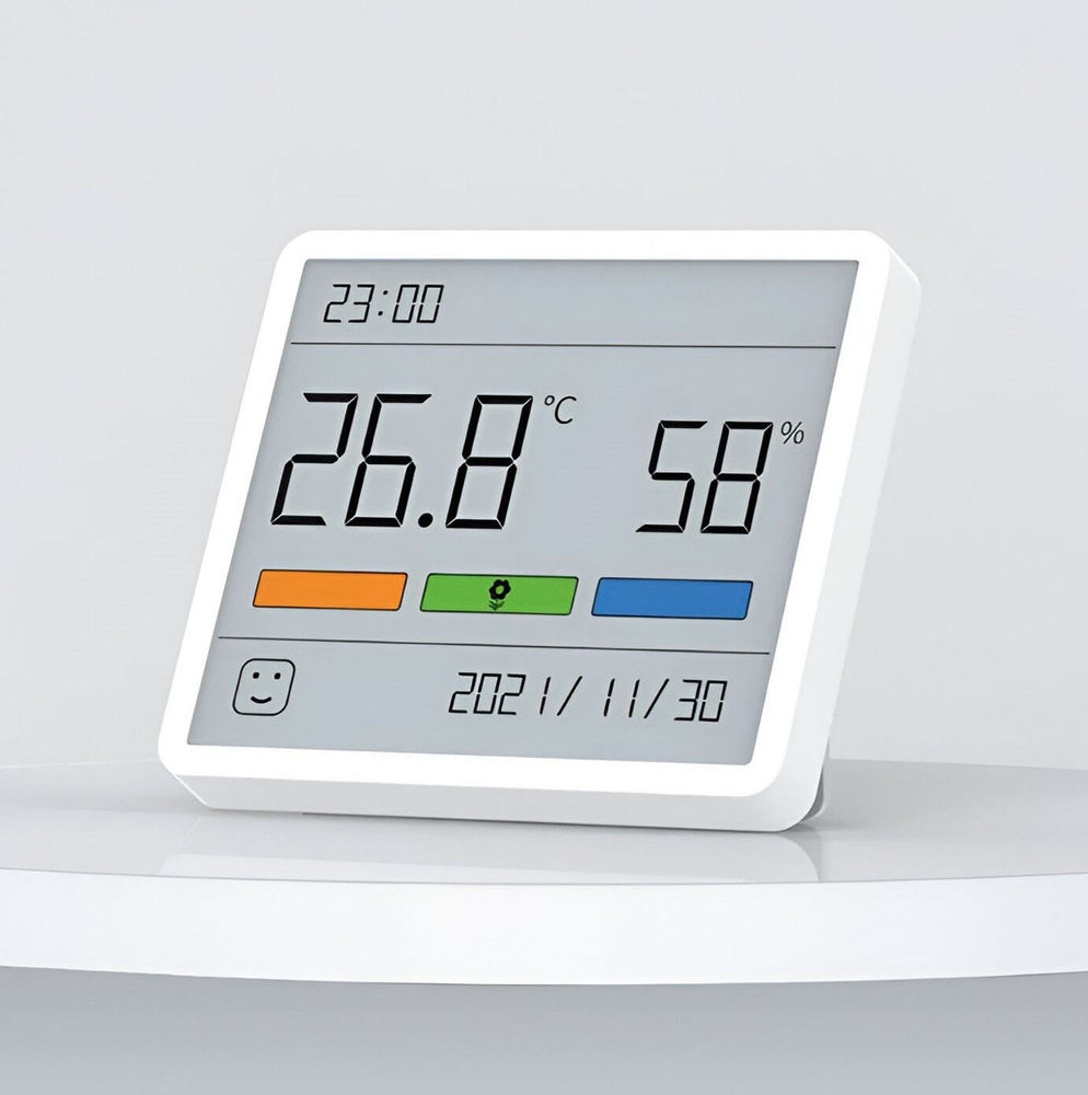 Датчик температуры и влажности AtuMan TH1 Clock Thermohygrometer #1