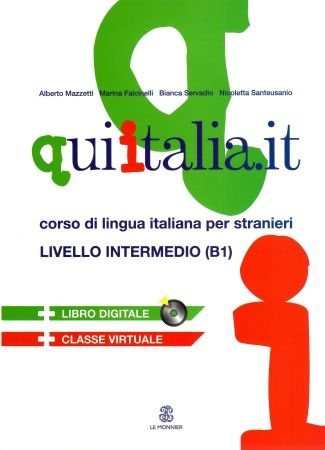 Qui Italia.it Livello intermedio B1 Libro + CD-ROM + CD-AUDIO #1