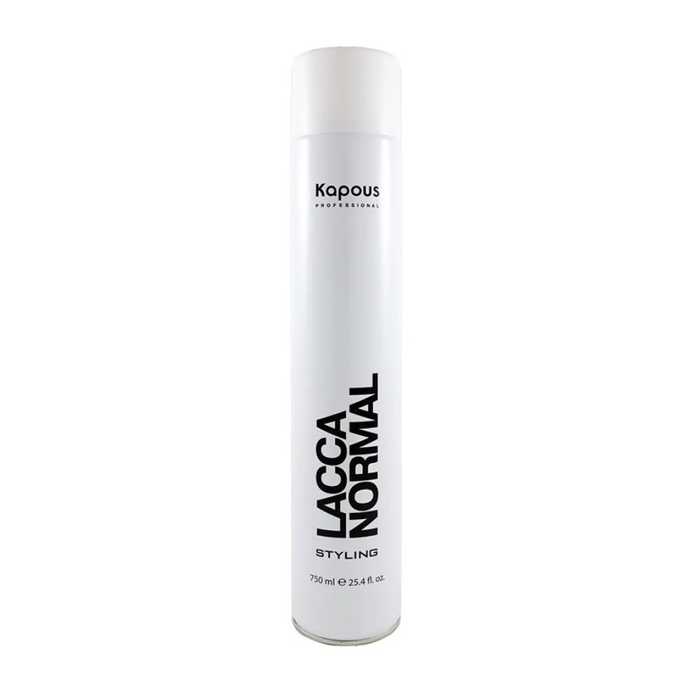 Kapous Professional Лак аэрозольный для волос нормальной фиксации Lacca Normal, 750 мл  #1
