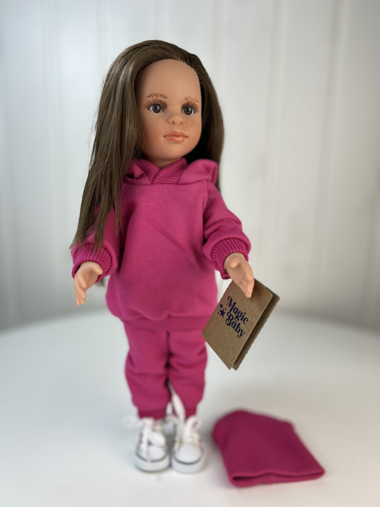 Кукла "Нина", брюнетка, в спортивном костюме, 33 см, арт. 3303К12  #1