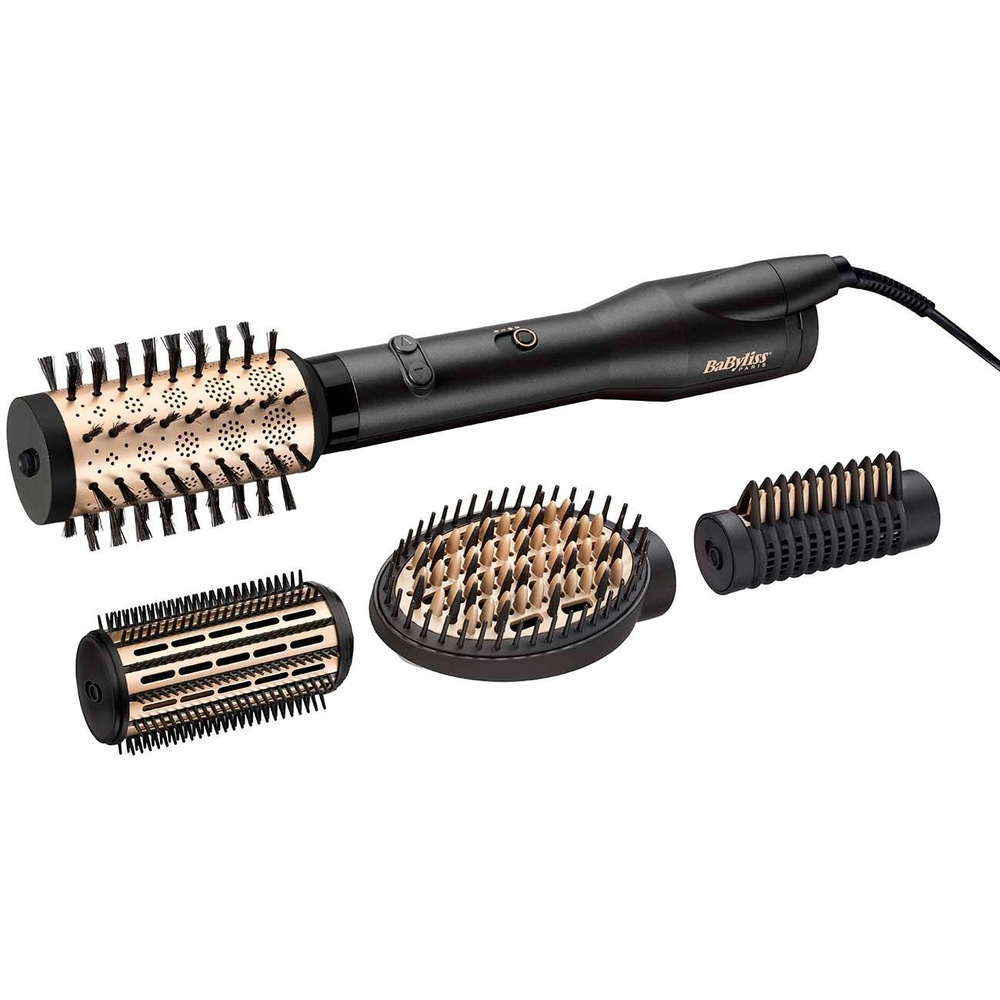 Фен (плойка) BaByliss AS970E, черный/золотистый #1