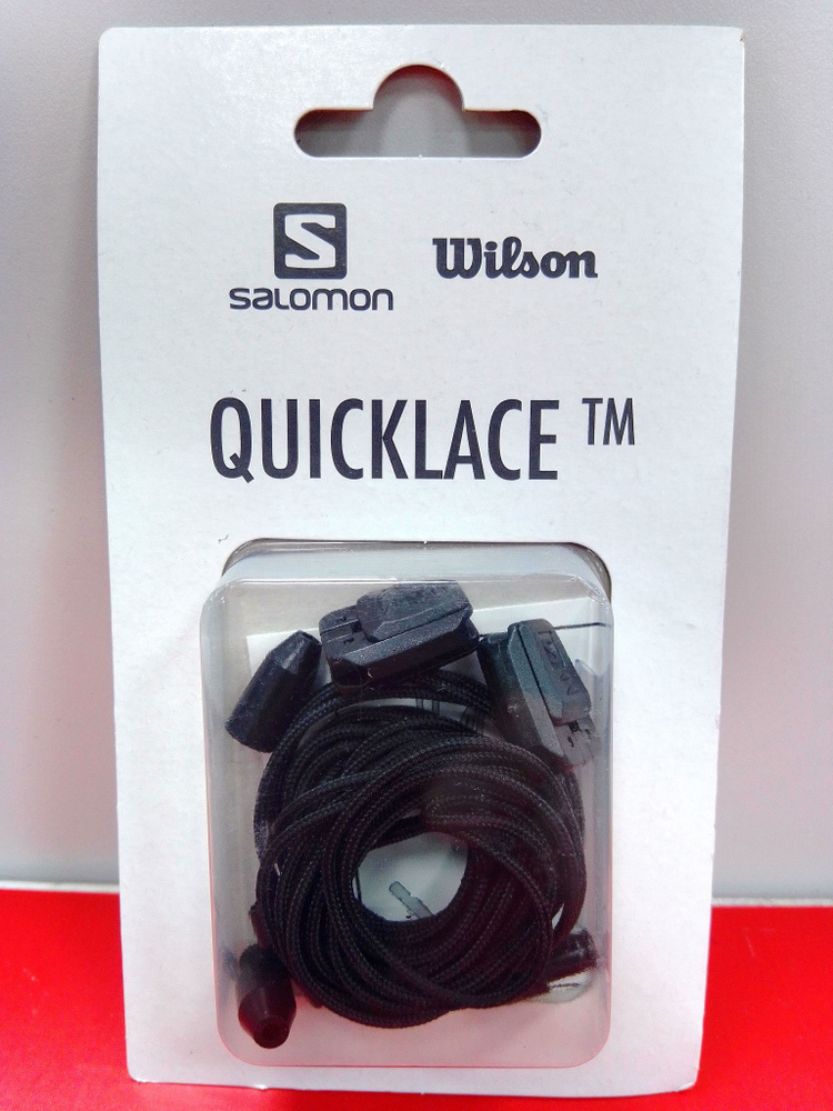 Шнурки для обуви SALOMON QUICKLACE KIT L32667200 Черный #1