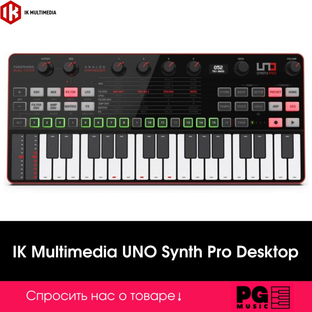 Аналоговый синтезатор IK Multimedia UNO-SYNTHPRODT #1