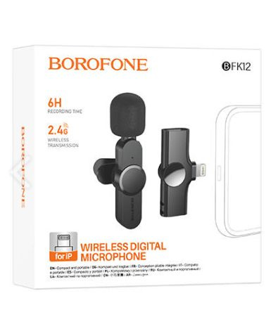 BOROFONE Микрофон BFK12, черный #1