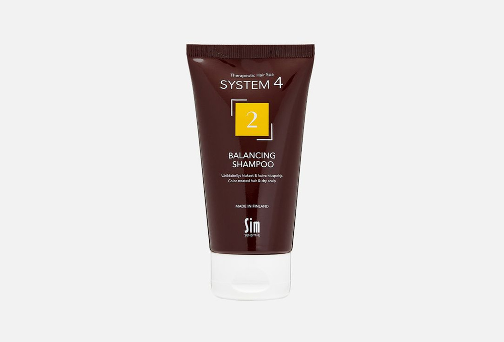Шампунь терапевтический №2 Sim Sensitive System 4 для сухой кожи головы и поврежденных волос Система #1