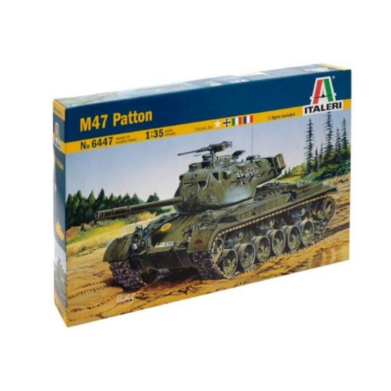 Танк M47 Patton Сборная модель Italeri 6447 1/35 #1