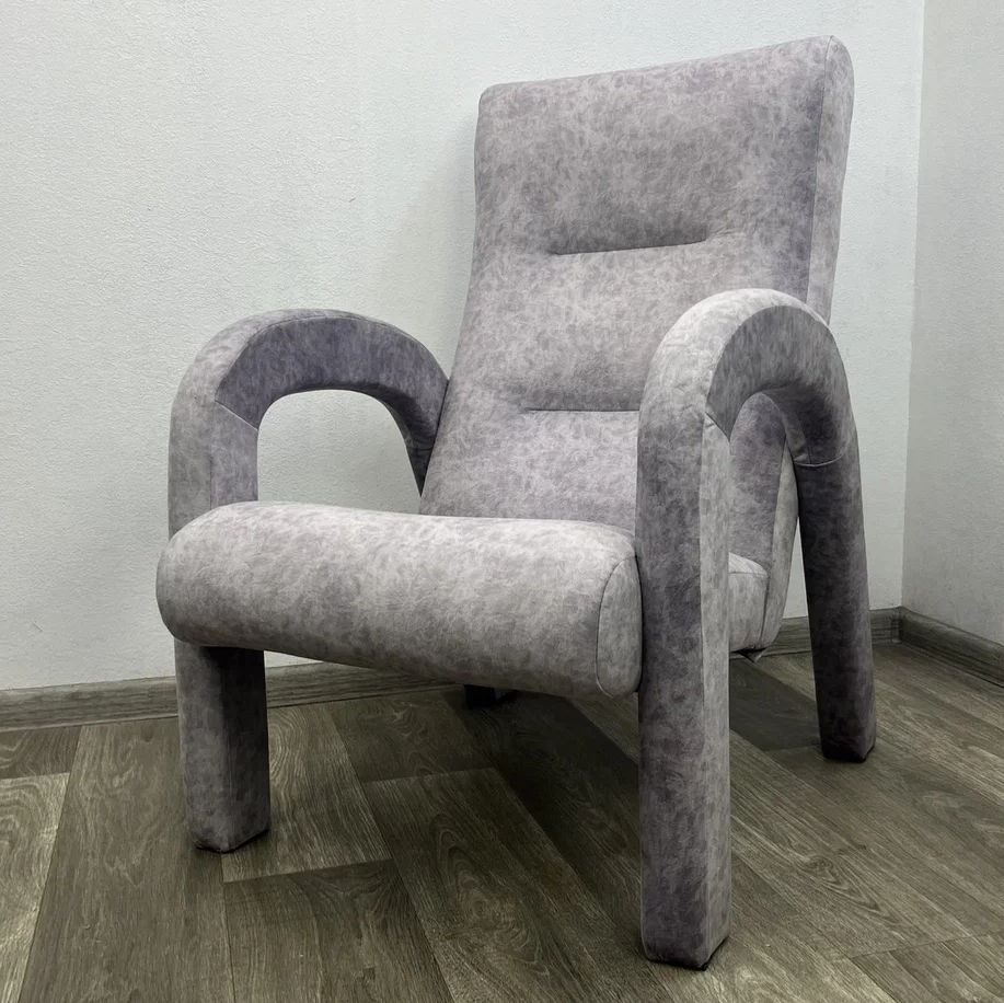 Кресло мягкое для отдыха в гостиную , 1 шт., 67х76х104 см #1