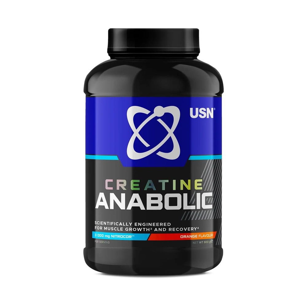 USN Creatine Anabolic Креатин 900 грамм Апельсин #1