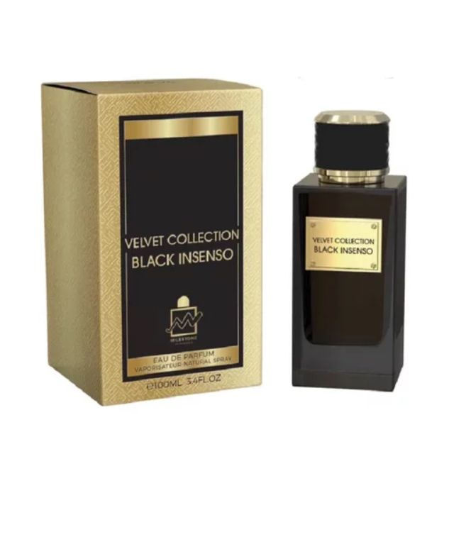 Milestone Perfumes Вода парфюмерная Парфюм древесный и восточный Velvet Collection Black Insenso 100 #1