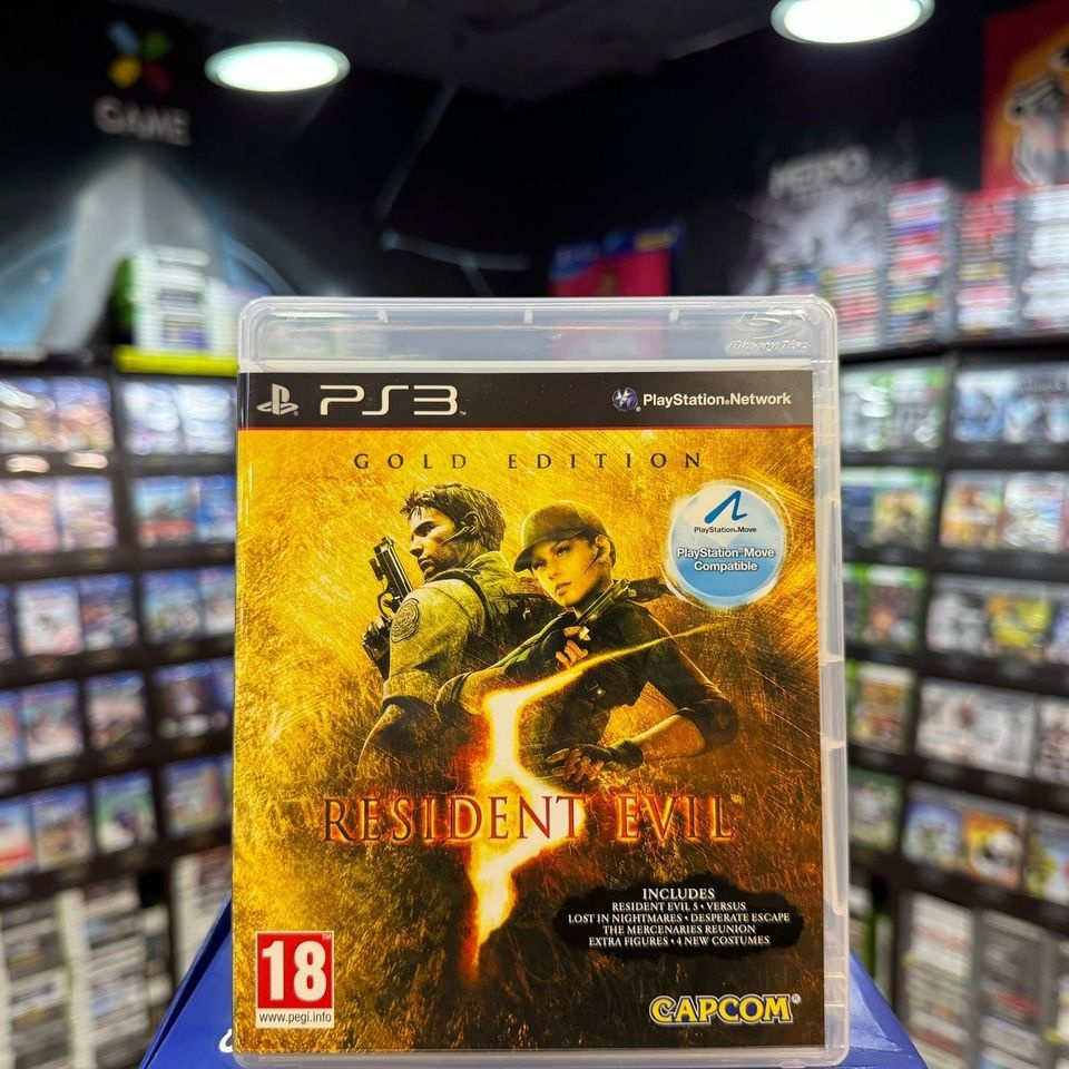 Игра Resident Evil 5 Gold Edition PS3 (Box) #1