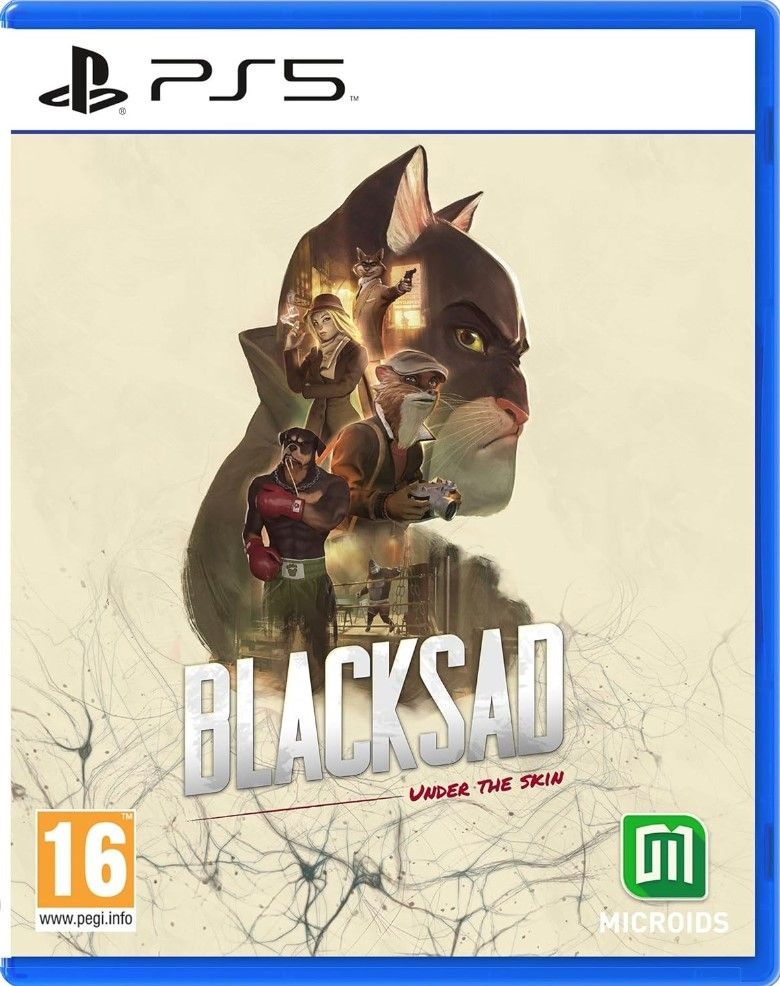 Игра Blacksad: Under The Skin (PlayStation 5, Русские субтитры) #1