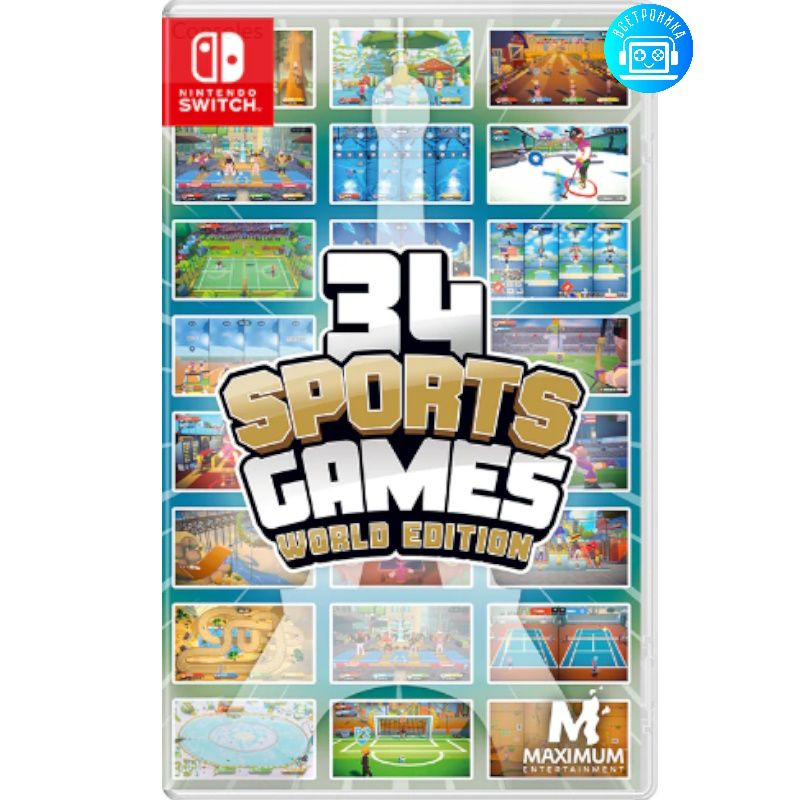 Игра 34 Sports Games World Edition (Nintendo Switch, Английская версия) #1