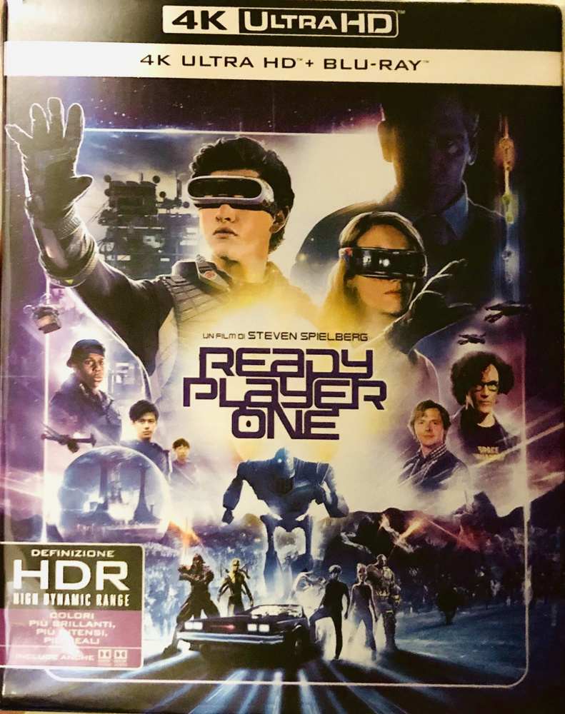 Первому игроку приготовиться (Ready Player One) 4K ULTRA HD + Blu-ray. Лицензия!  #1