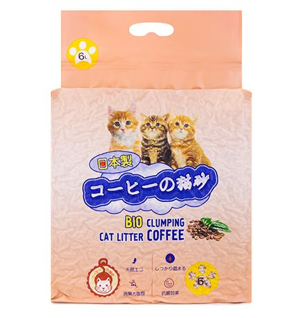 Hakase Arekkusu Bio Clumping Coffee / Наполнитель Хакасэ Ареккусу для кошачьего туалета Кофе Комкующийся, #1