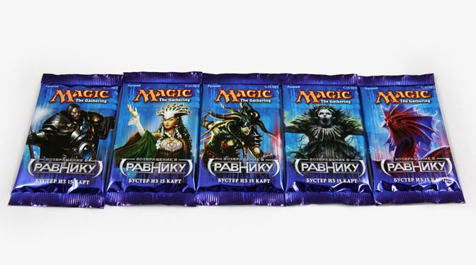 Дополнение для настольной игры MTG: Бустер издания Возвращение в Равнику на русском языке  #1