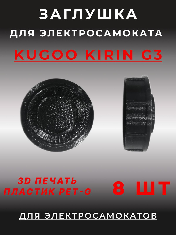 Заглушка для электросамоката Kugoo Kirin G3, 8 шт. #1