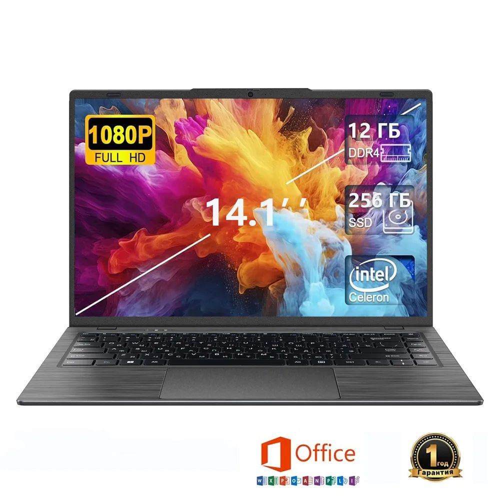 vove VOVE Notebook N4000 Gaming Laptop 15.6",Intel Celeron, RAM 256GB, SSD, Intel UHD Graphics, Windows #1