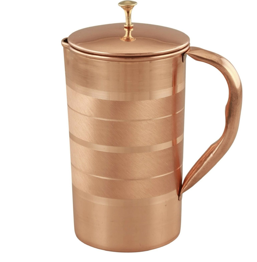 Shekhor Медный кувшин Люкс № 2 для настаивания воды Индия Шехор Copper jug SKH13 1 л  #1