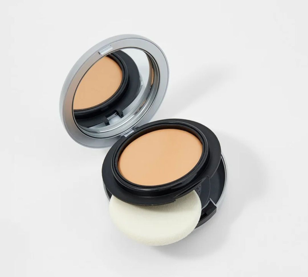 MAC studio fix tech cream-to-powder foundation тональный крем компактный с матовым финишем NC25  #1