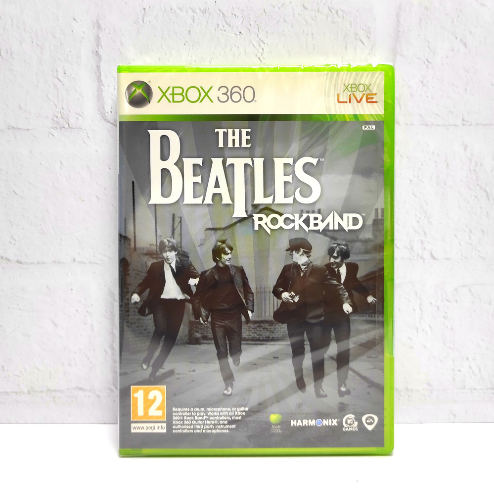 The Beatles Rock Band Видеоигра на диске Xbox 360 #1