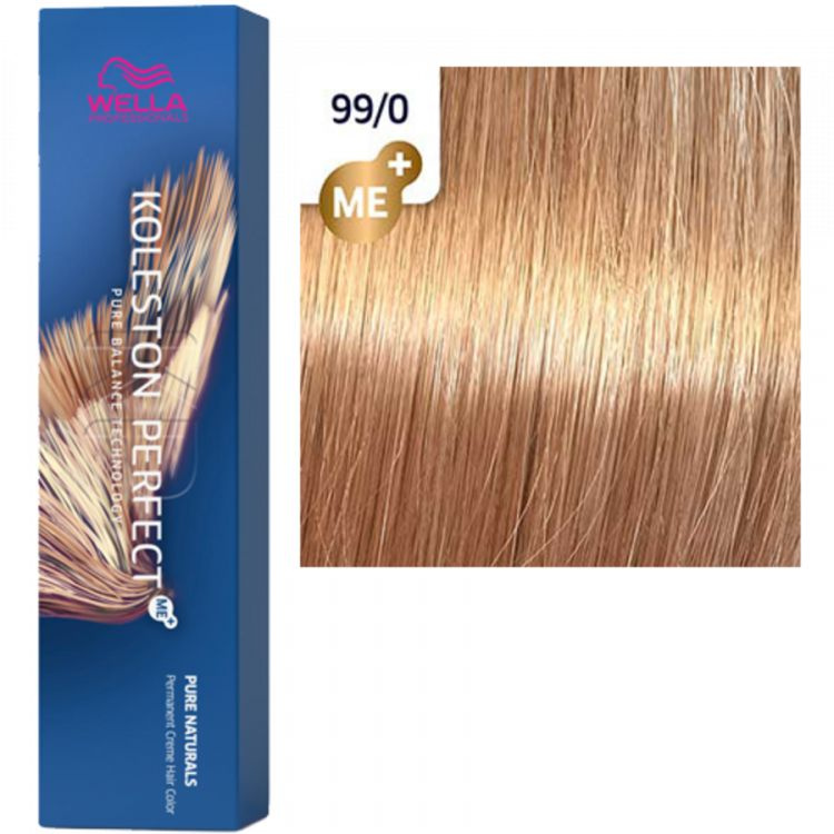 Wella professional Koleston Perfect крем-краска 99/0 очень светлый блонд интенсивный натуральный - 60 #1