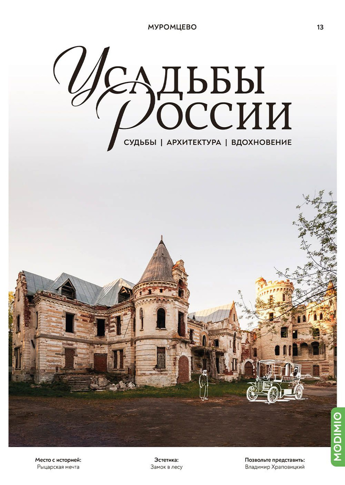 Журналы с приложением Усадьбы России: судьбы, архитектура, вдохновение 13, Усадьба Муромцево UR13  #1