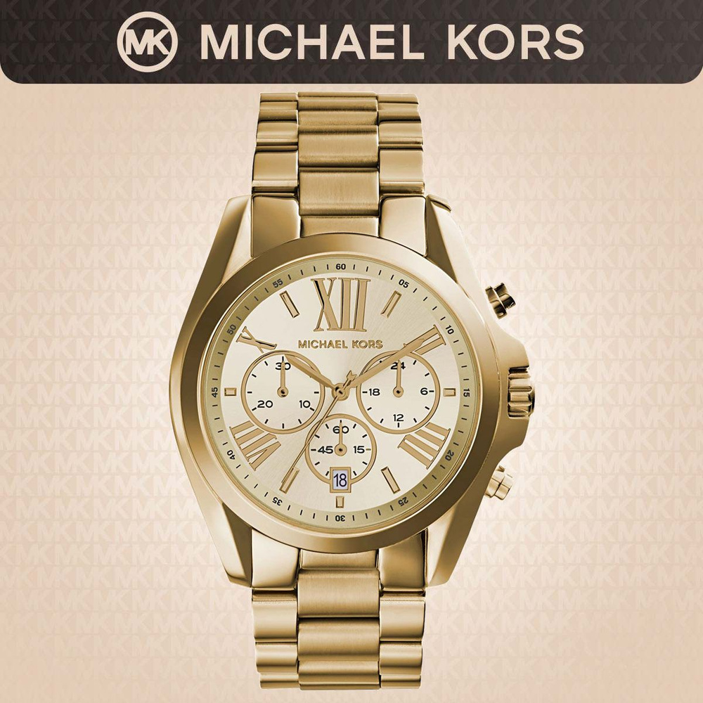 Наручные часы Michael Kors MK5605. Часы наручные женские кварцевые классические Майкл Корс. Со стрелками, #1