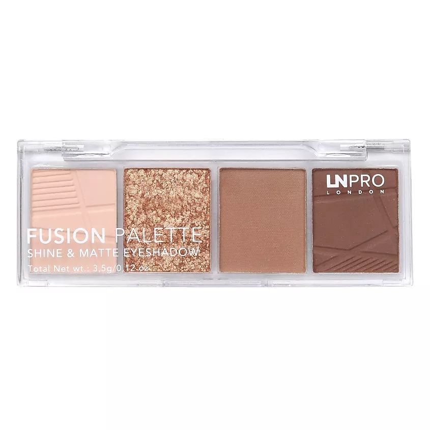 LN PRO Тени для век Fusion Palette Eyeshadow № 102 Бронза, 3,5 г #1