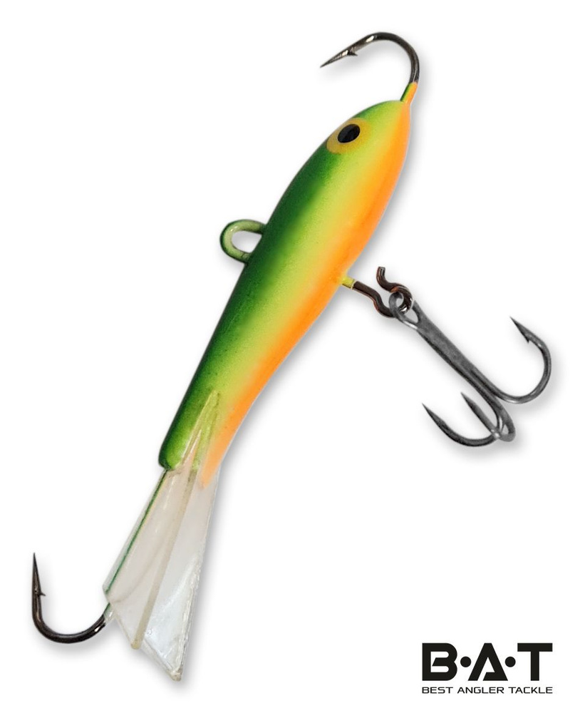 Балансир BAT RAP 5 (RAPALA) Fluo (5см. 9.5гр.) #BYR #1