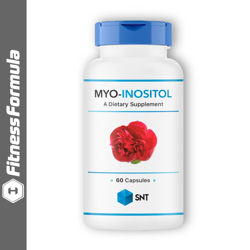 SNT Myo-Inositol, 750mg, 60 капсул, Витамины для поддержания женского здоровья, Гормональный баланс  #1