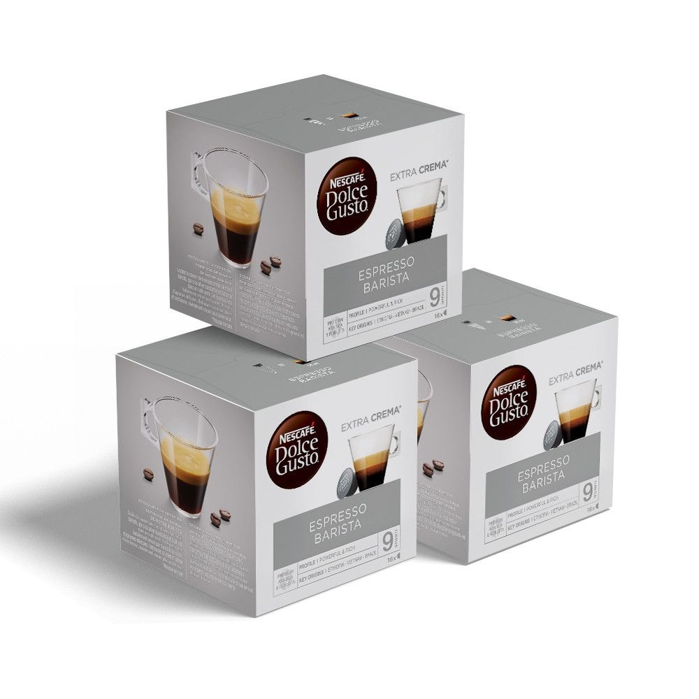 Капсулы для кофемашин Dolce Gusto Nescafe Ristretto Barista, 48 шт #1