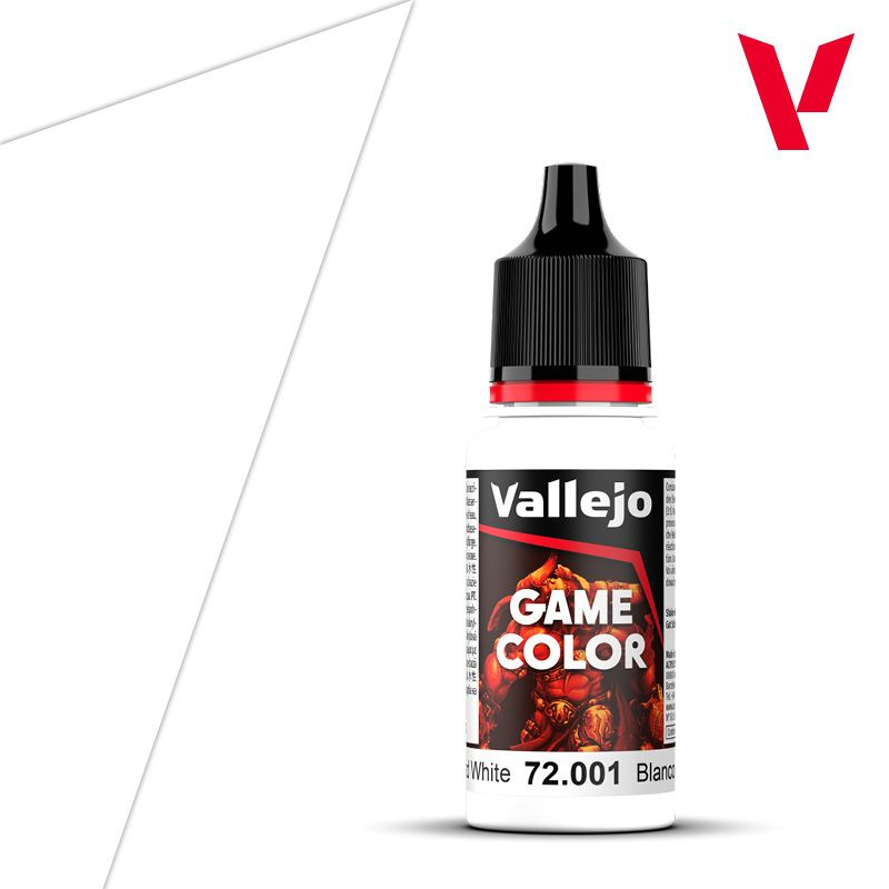 Краска акриловая Vallejo Game Color Dead White 17мл. #1