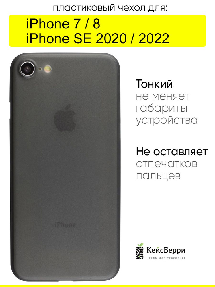 Чехол для iPhone 7, 8, SE 2020, SE 2022, серия Slim #1