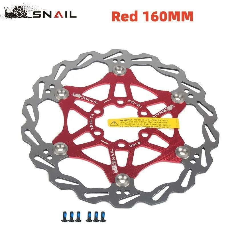 Плавающий диск тормозного диска горного велосипеда SNAIL 160 / 180 / 203MM  #1