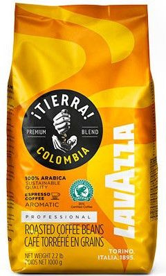 Lavazza Tierra Colombia кофе в зернах 1кг пакет 100% арабика #1