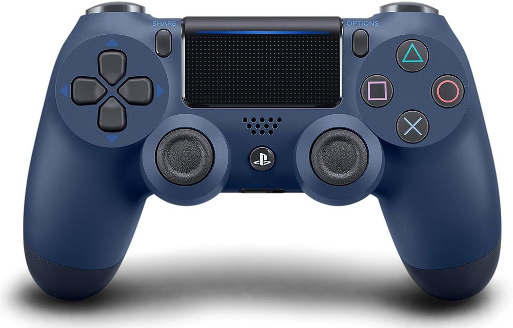 PlayStation Геймпад Беспроводной Джойстик Dualshock 4 Controller Wireless V2, Bluetooth, темно-синий #1