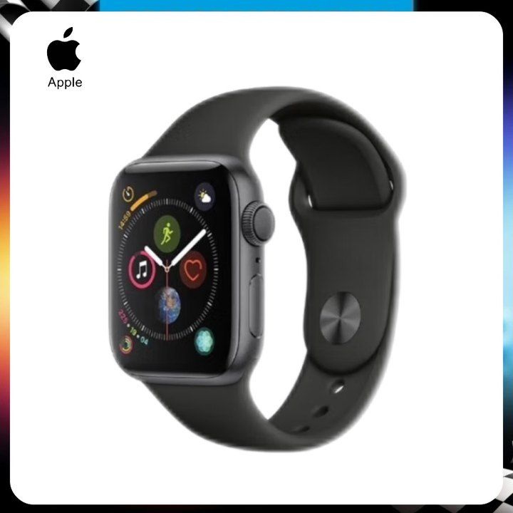 Apple Умные часы Watch S5 GPS M/L 2019, 44mm, Черный и серый #1