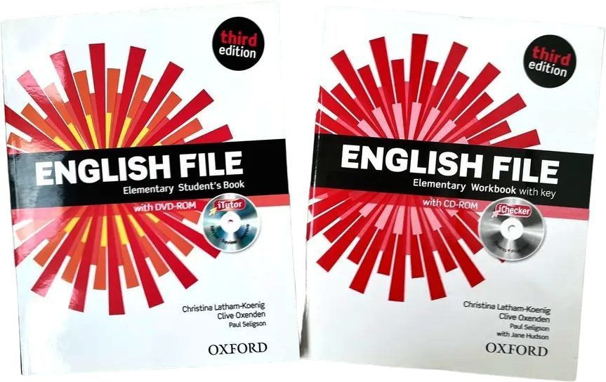 English File Elementary 3rd edition (Student's book + Workbook + диск) 3rd edition (3 издание)  #1