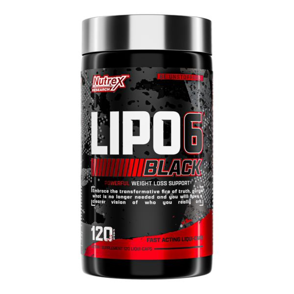 Жиросжигатель Nutrex Lipo 6 Black/ Нутрекс Липо 6 Блэк,120 капсул #1