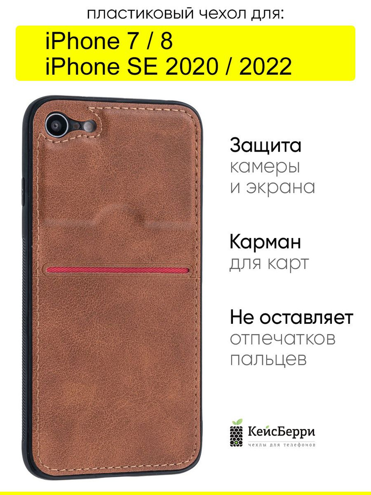 Чехол для iPhone 7, 8, SE 2020, SE 2022, серия Card Case #1