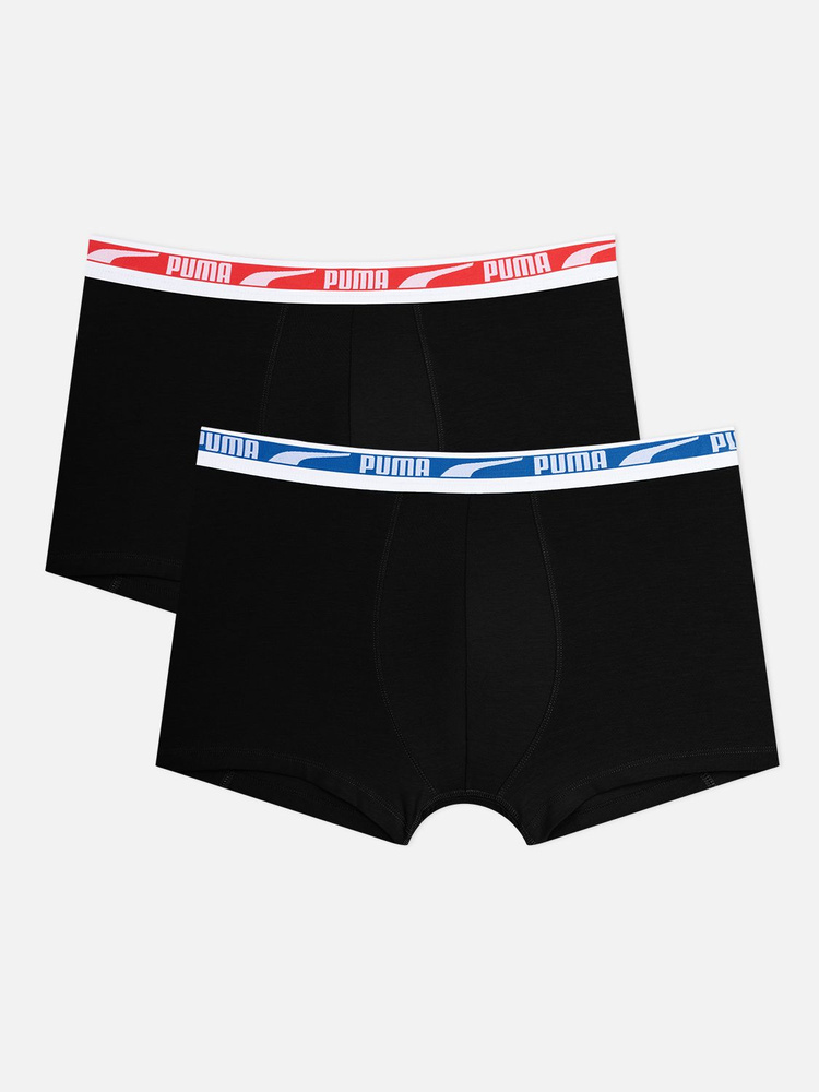 Комплект трусов PUMA PUMA MEN MULTI LOGO BOXER 2P, 2 шт #1