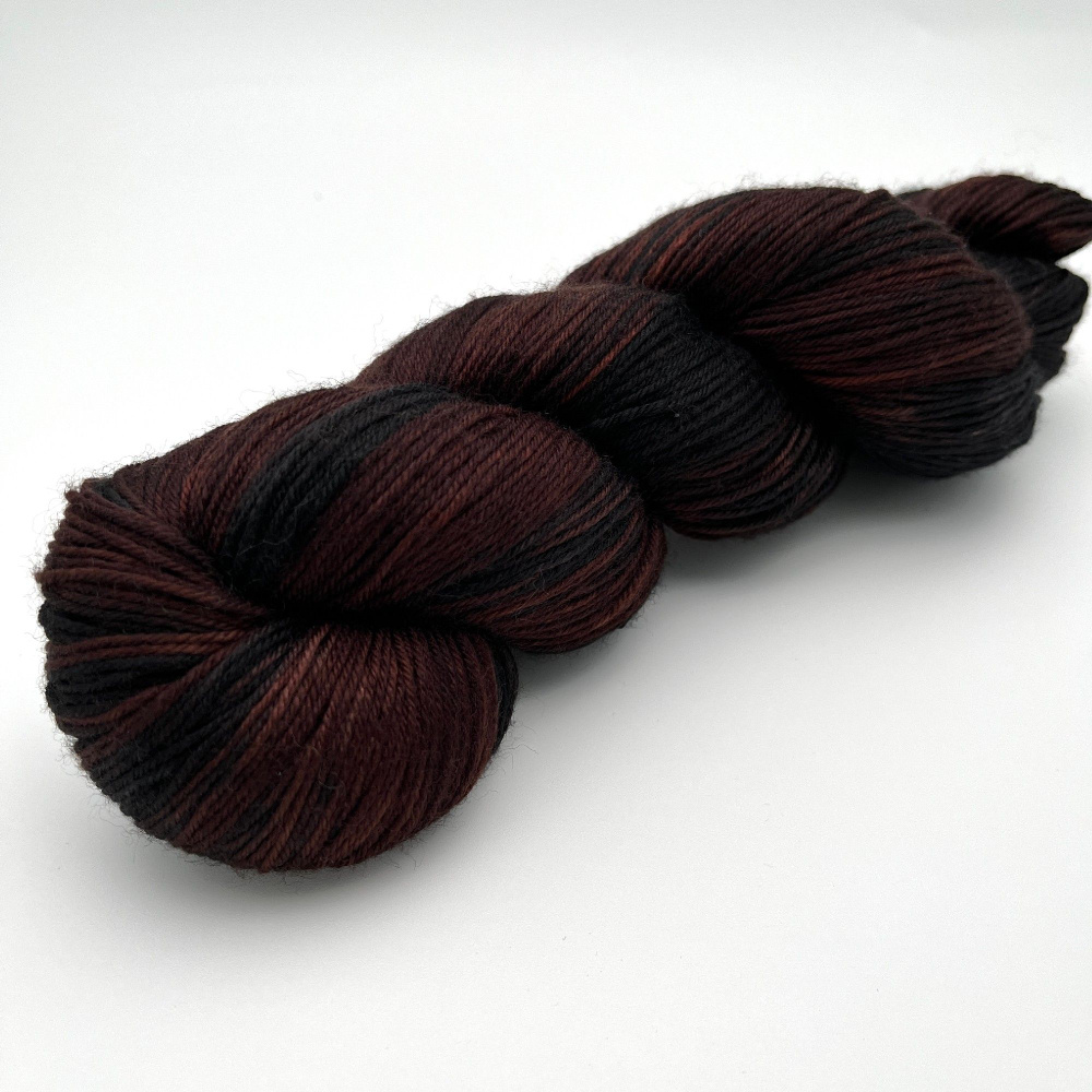 Terra /Терра/ пряжа KnitPro (75% шерсть мериноса Superwash, 25% нейлон), 100г/380м (VR2010, *, dark chocolate #1