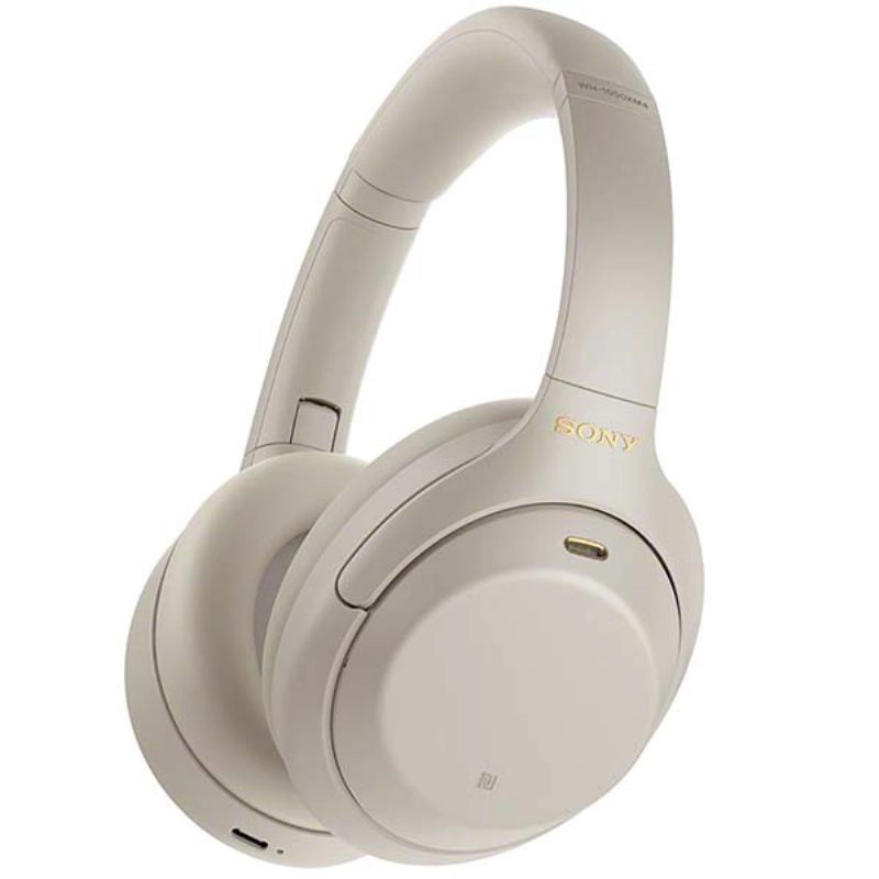 Беспроводные наушники Sony WH-1000XM4, Silver, серебристый #1