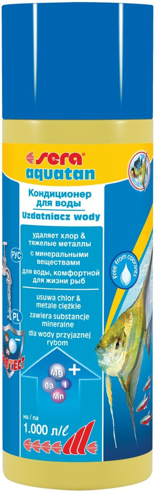 Sera Aquatan средство для подготовки водопроводной воды, 250 мл  #1