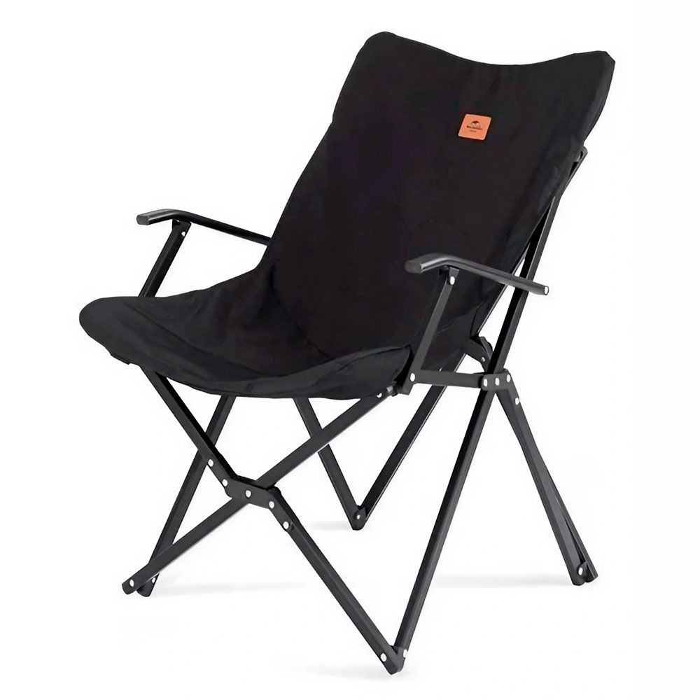 Naturehike кресло складное Outdoor foldable moon chair (one size, black) #1