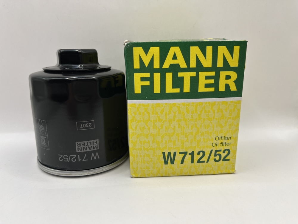 Фильтр масляный MANN-FILTER W 712/52 (W712/52) #1